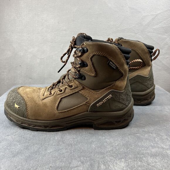 Red Wing Irish Setter Womens 10B KASOTA  6" Waterproof Leather Safety Toe Boot - Picture 6 of 6